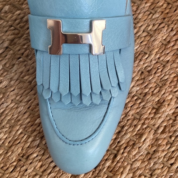 Authentic Hermes Rivoli Mules - Picture 5 of 9